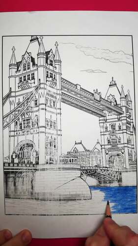 London coloring book
