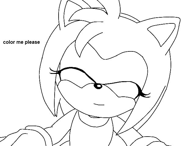 Coloring page amy