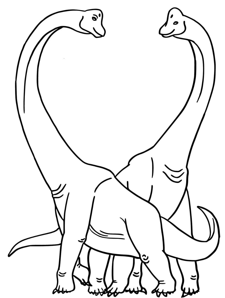 Explore the prehistoric world with free dinosaur coloring pages