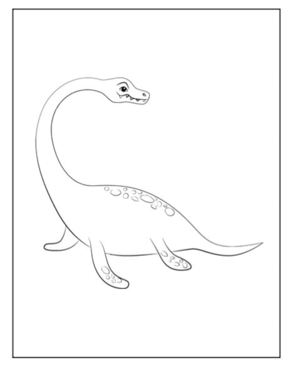 Pages of realistic dinosaur coloring pages for kids