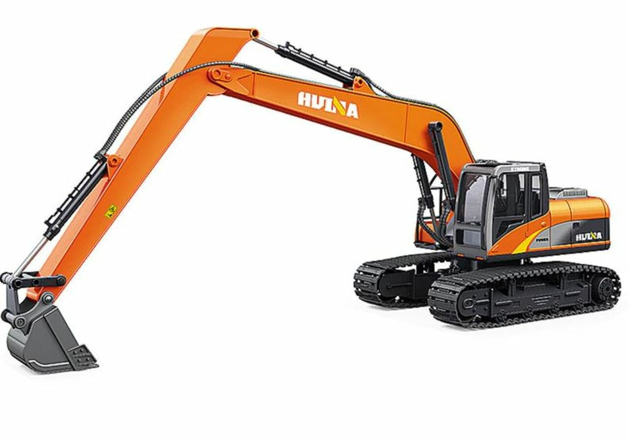 Huina g ch rc excavator digger with long reach boom