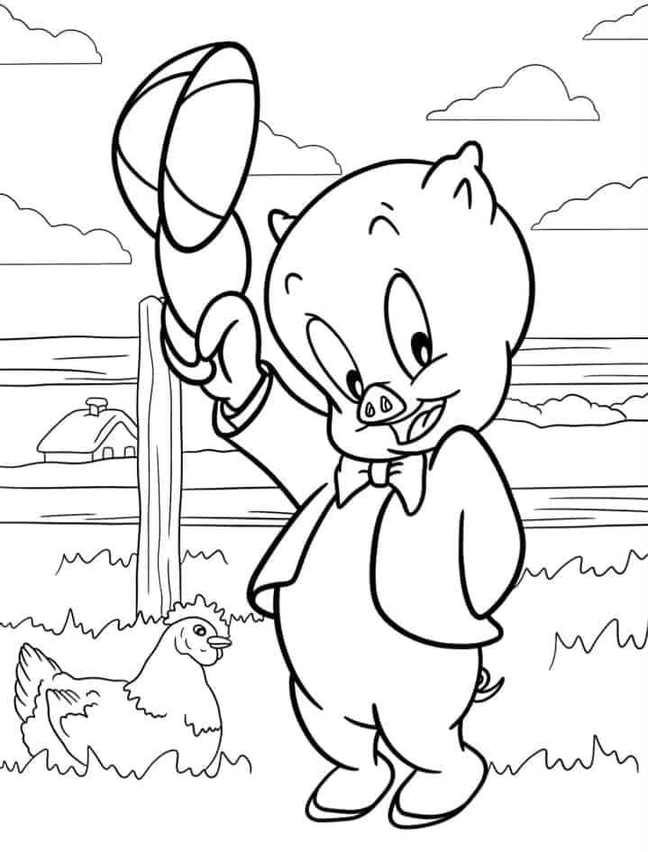 Pigs coloring pages by coloringpageswk on