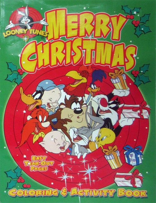 Looney tunes merry christmas coloring books at retro reprints