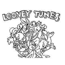 Poster of looney tunes coloring pages printable looney tunes coloring pages looney