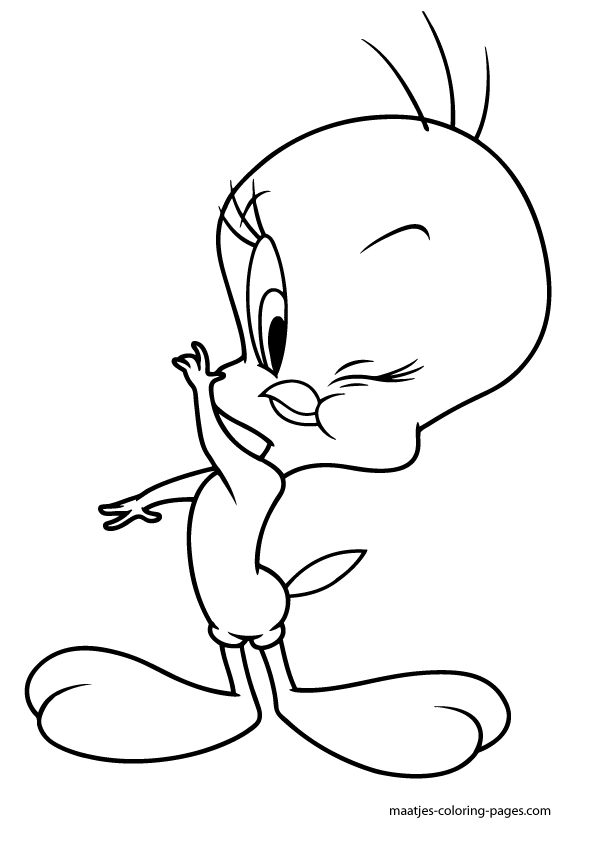 Looney tunes coloring pages