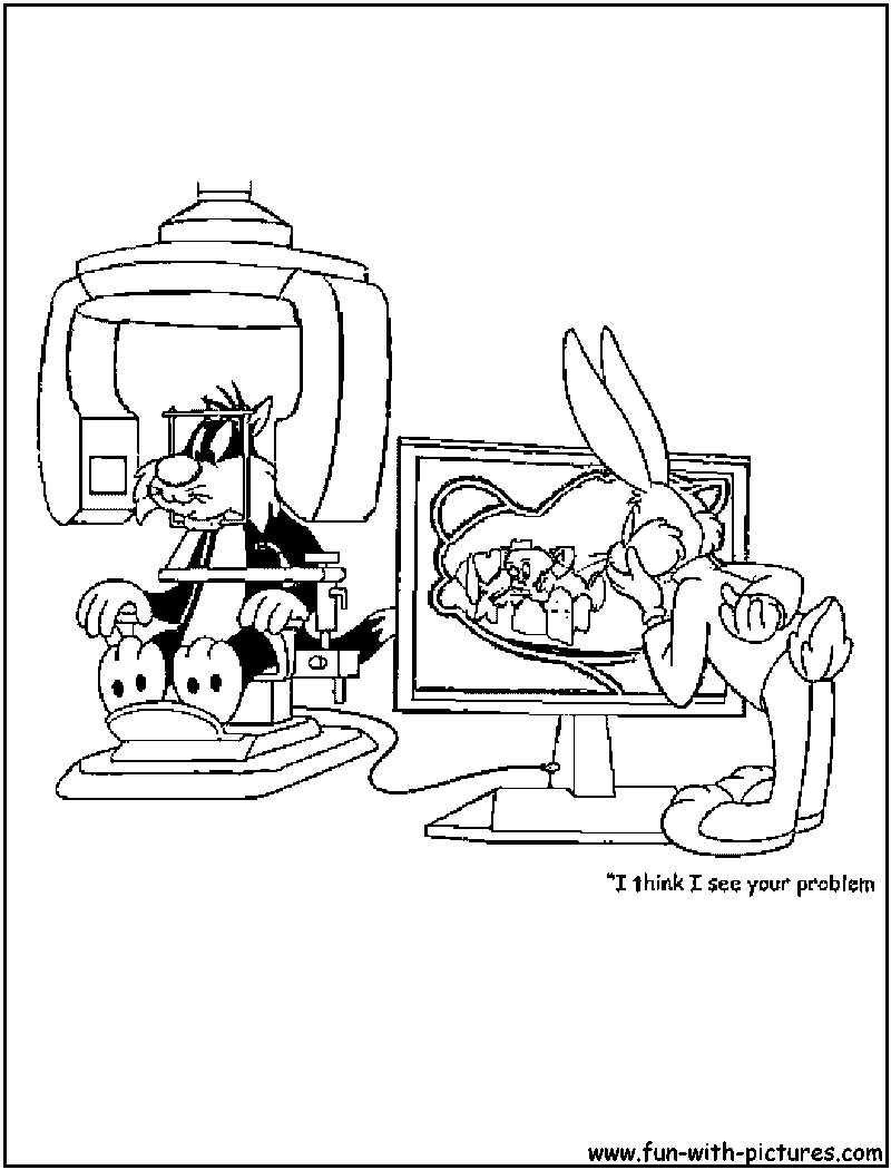 Looney tunes coloring pages