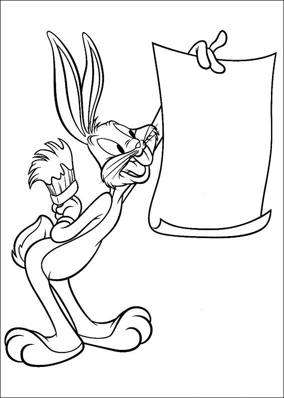 Looney tunes coloring pages