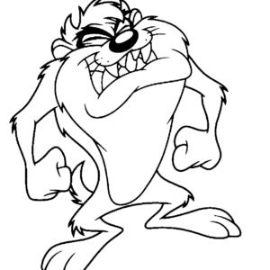 Looney tunes characters coloring pages printable for free download