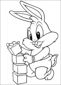 Looney tunes coloring pages for kids