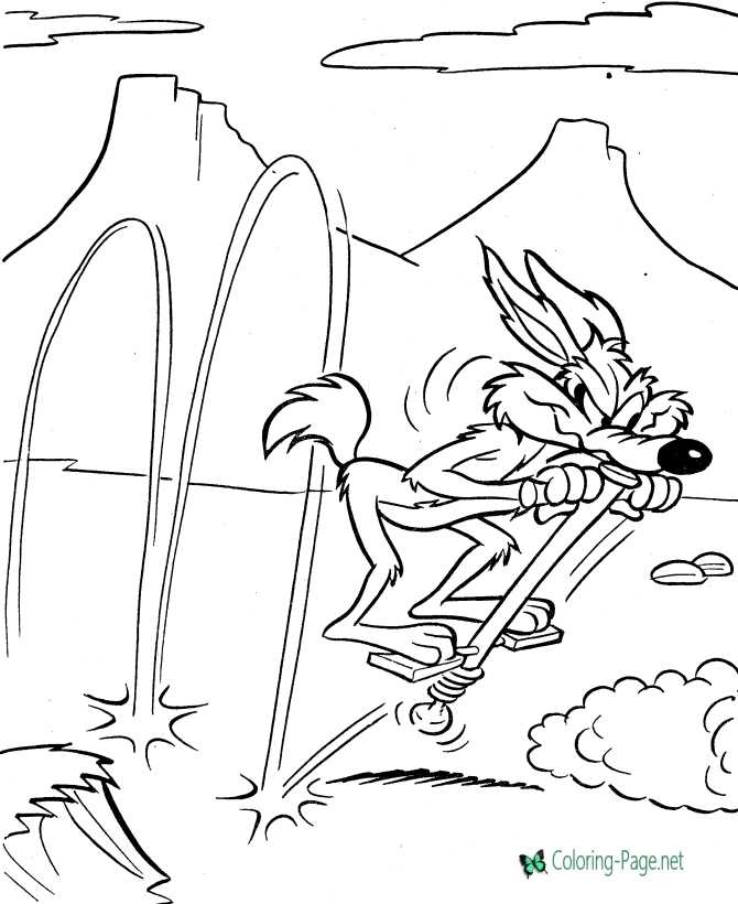 Bugs bunny coloring pages