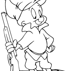 Looney tunes characters coloring pages printable for free download