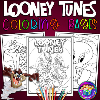 Looney tunes printable coloring pages