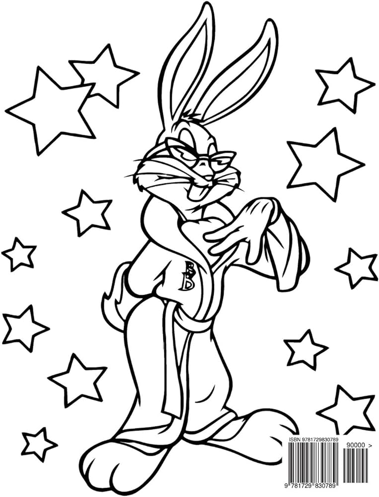 Looney tunes coloring book coloring book for kids and adults activity book with fun easy and relaxing coloring pages by