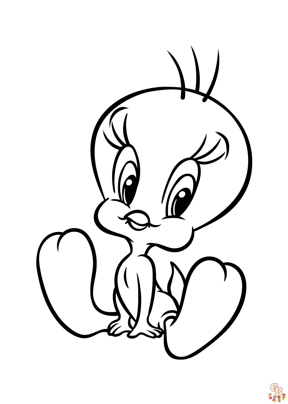 Free looney tunes coloring pages printable sheets for kids