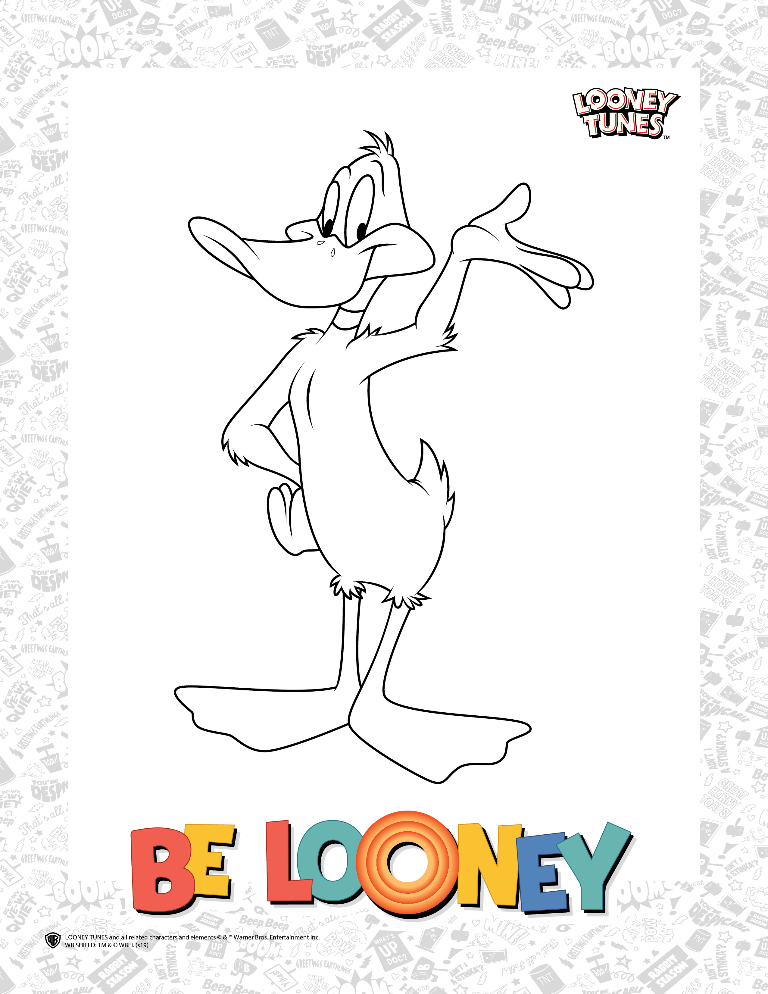 Looney tunes louring pages articles