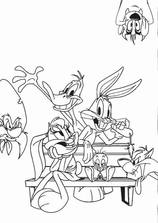 Looney tunes loring pages