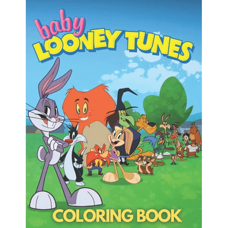 Baby looney tunes coloring book featuring enchanting baby looney tunes coloring books for kid and adult paperback