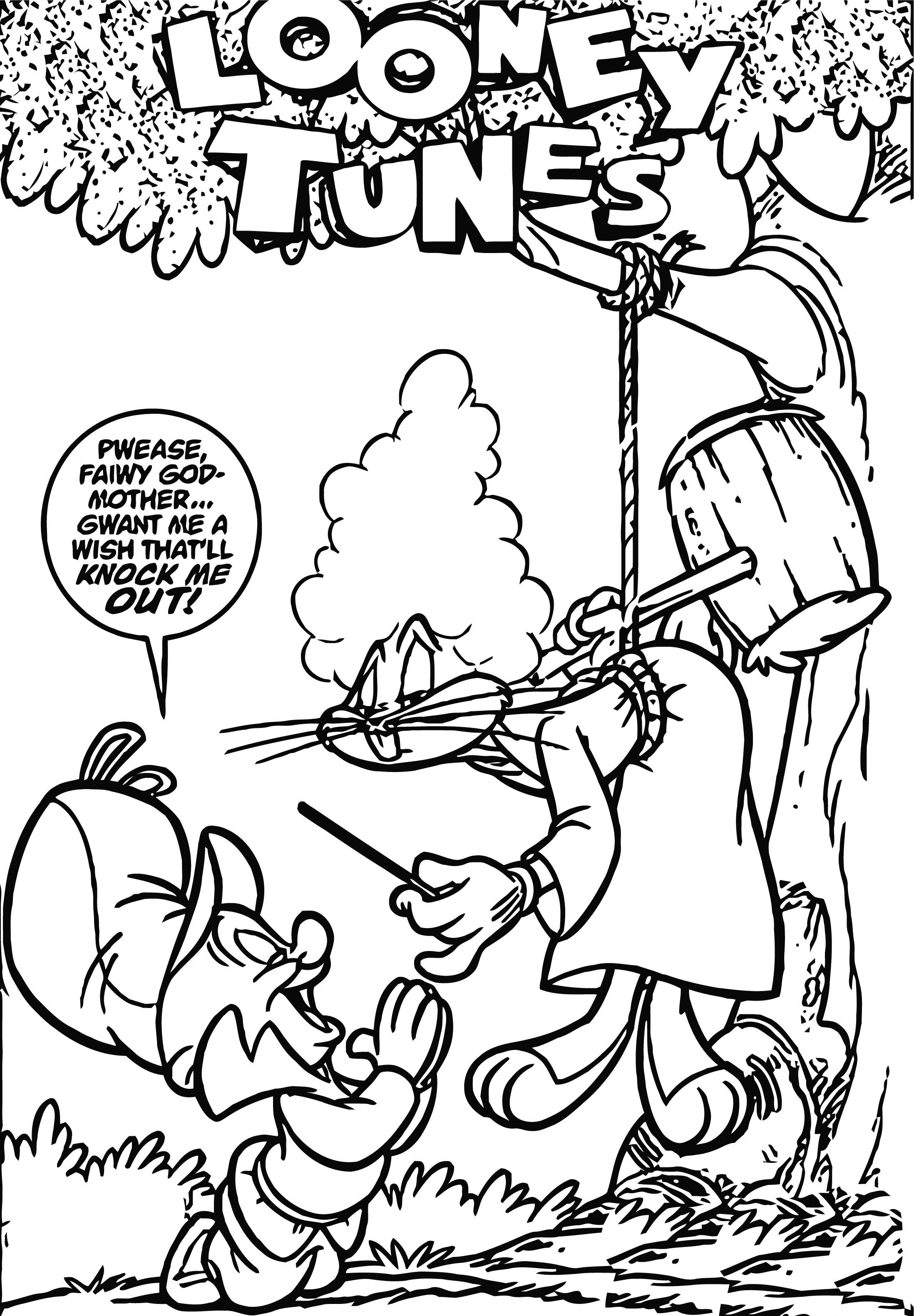 Looney tunes vol the looney tunes show coloring page looney tunes show looney tunes cartoon coloring pages