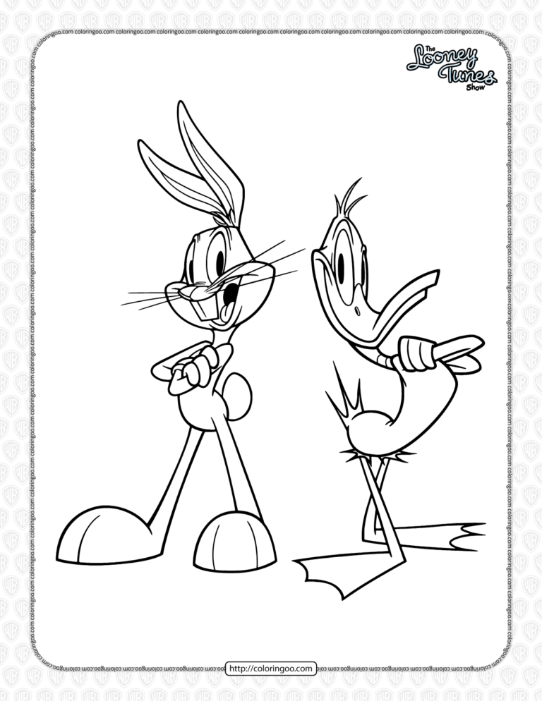 Printable the looney tunes pdf coloring book looney tunes looney tunes characters looney tunes show