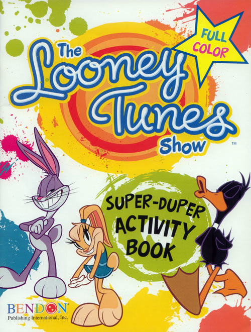 Looney tunes show the activity book coloring books at retro reprints