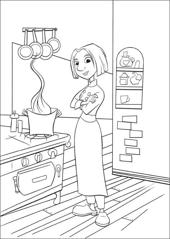 Ratatouille coloring pages