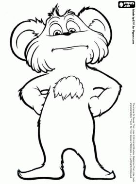 Lorax coloring pages printable games the lorax dr seuss coloring pages seuss