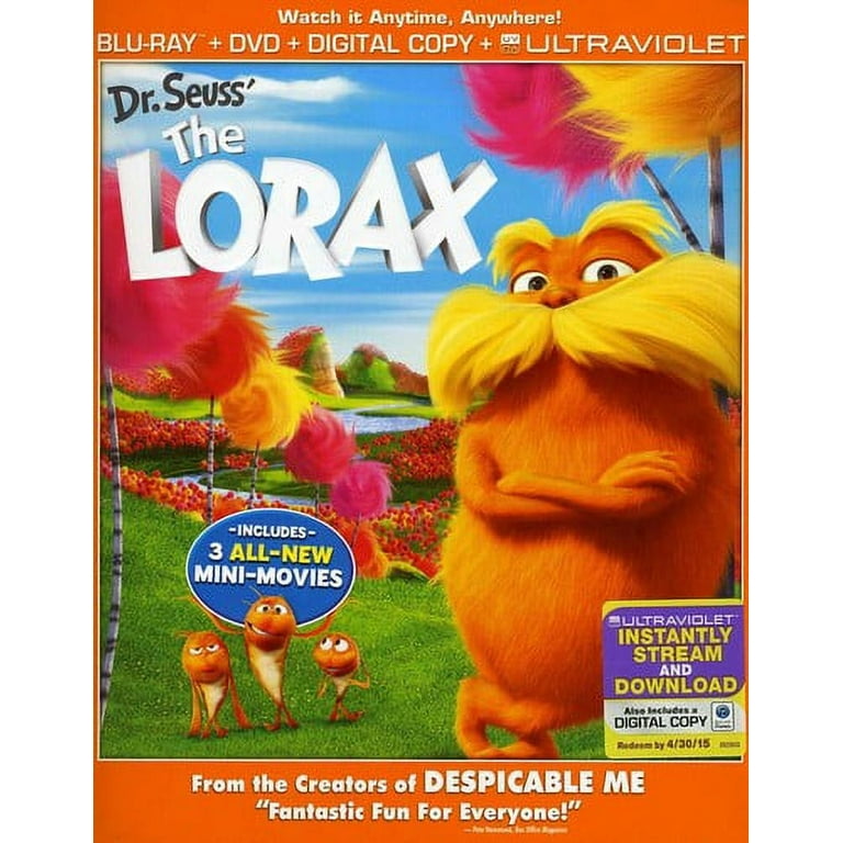 Dr seuss the lorax blu