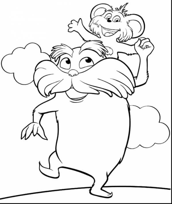 Dr seuss coloring pages