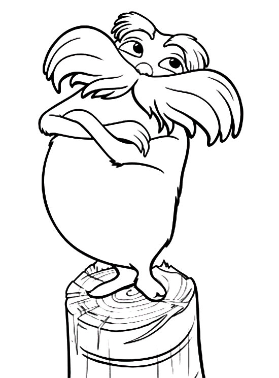 Coloring pages lorax