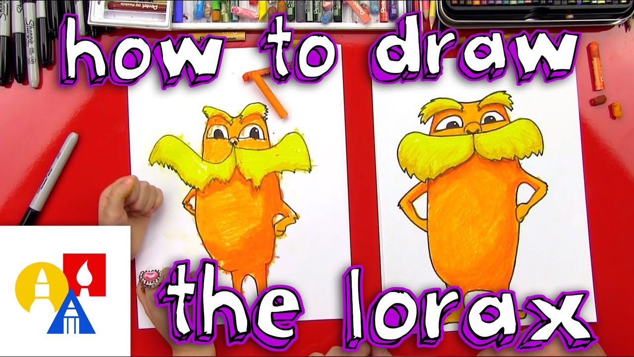 How to draw the lorax giveaway