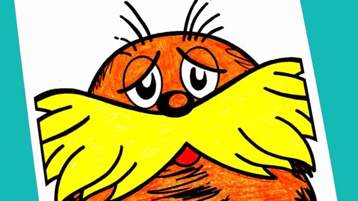 The lorax coloring pages plus more