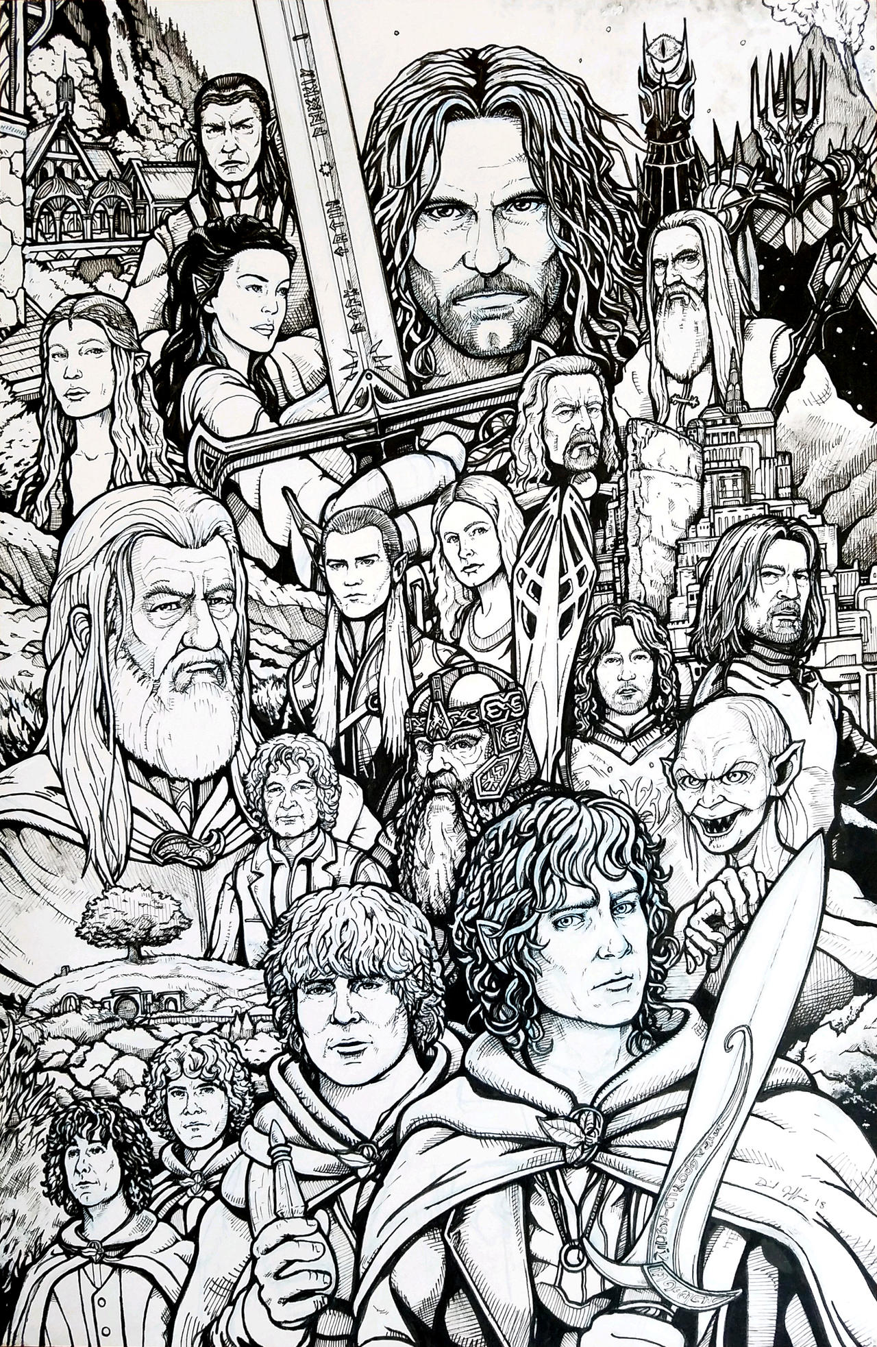 Lord of the rings by daniel