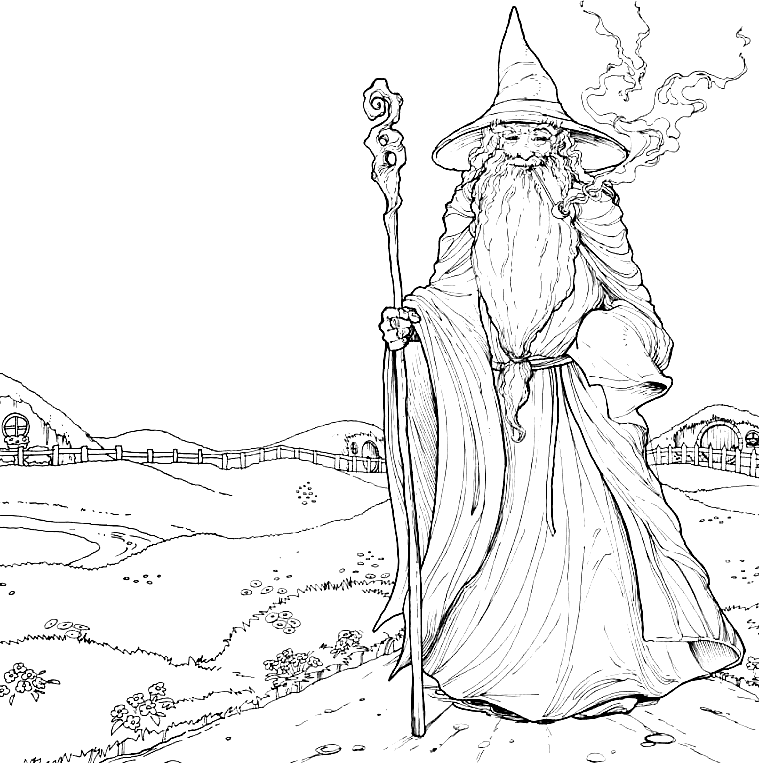 The lord of the rings coloring pages printable for free download