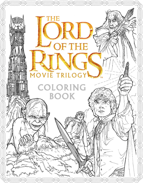 Collecting the precious â the lord of the rings movie trilogy coloring book