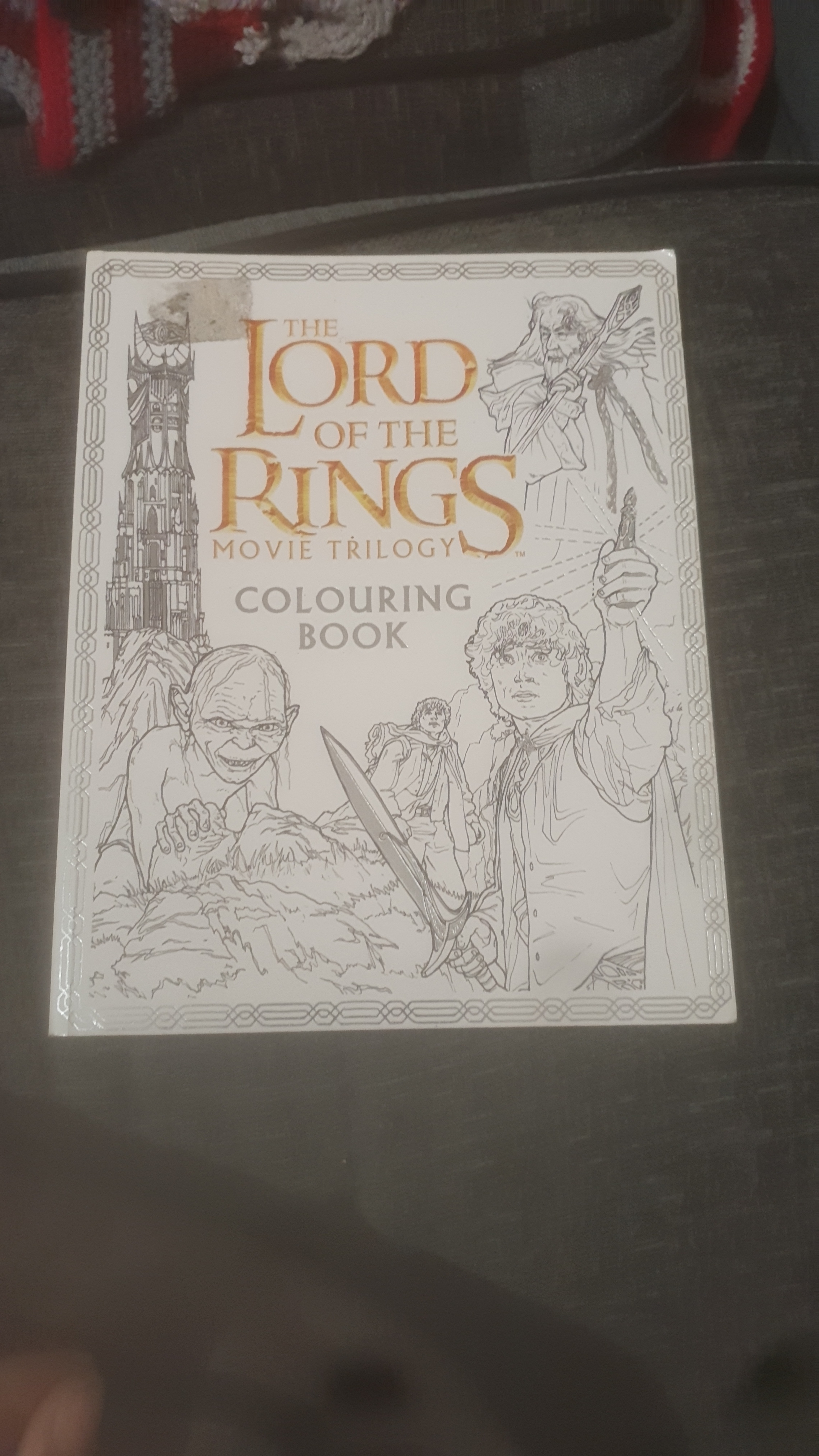 Lord of the rings colouring book rlotr