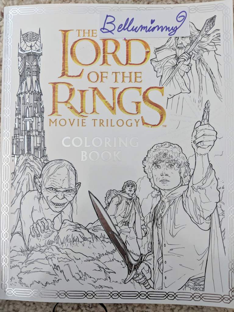 Coloring page im back lotr amino