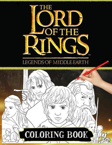 Lord of the rings coloring book by matthew mcgovern