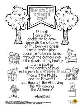 Lords prayer coloring tpt