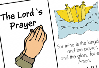 Free minibook printable the lords prayer