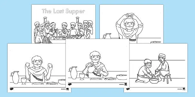 E last supper loring sheets easter usa