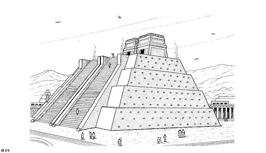 Tenochtitlan coloring pages craft images free coloring pages