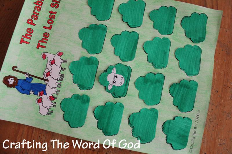 Lost sheep crafting the word of god