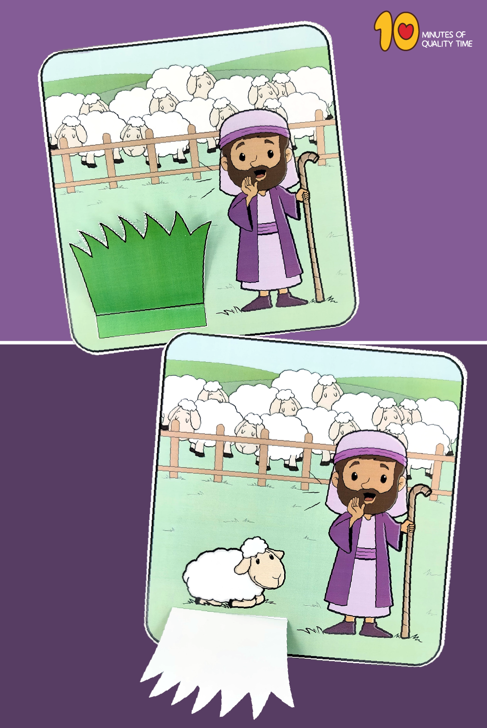 The parable of the lost sheep â minutes of quality time