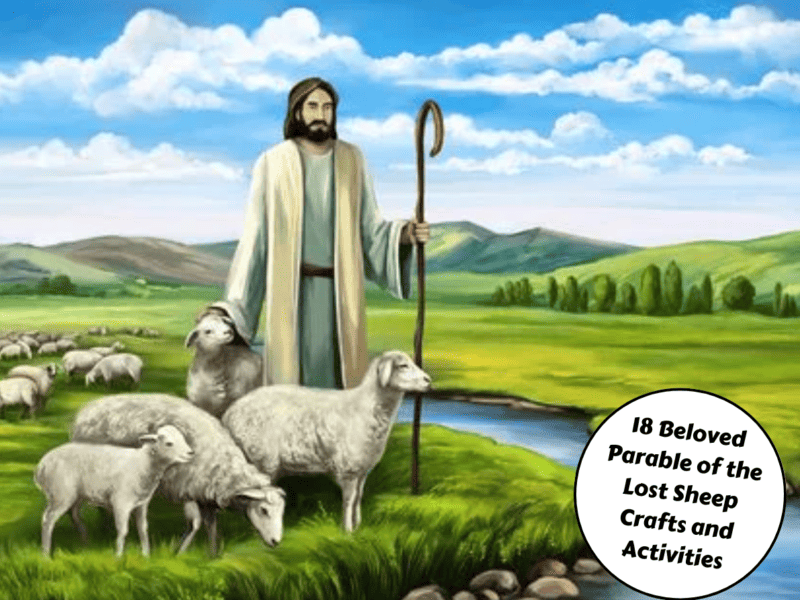 Beloved parable of the lost sheep crafts and activities