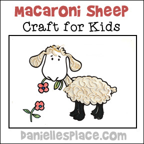 Sheep crafts and activities kids can make