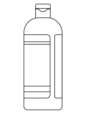 Lotion bottle emoji coloring page free printable coloring pages