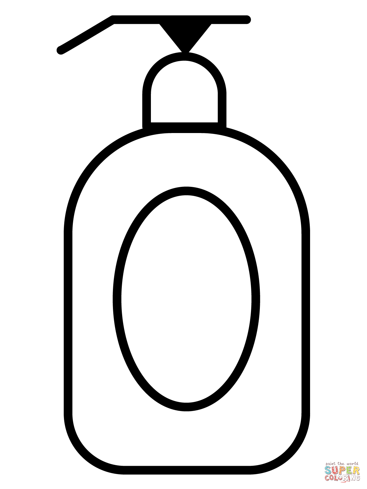 Lotion bottle emoji coloring page free printable coloring pages