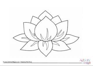 Lotus flower louring sheet