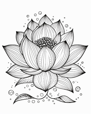 Lotus printable pages