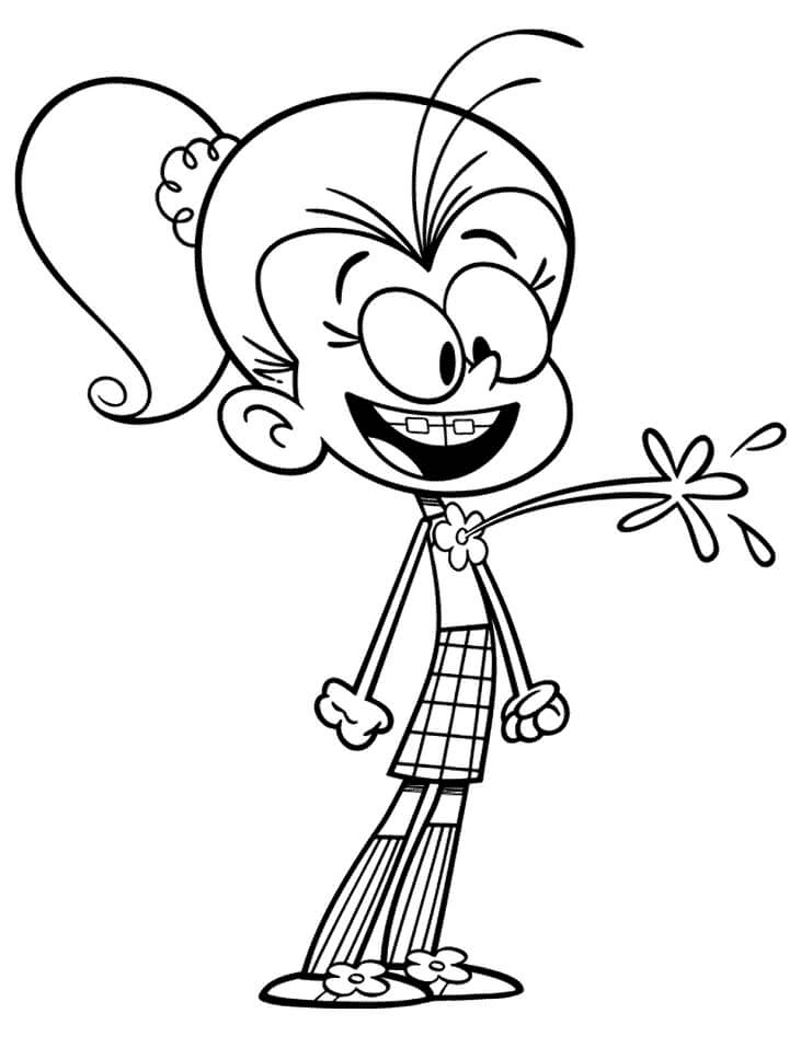 The loud house coloring pages printable for free download